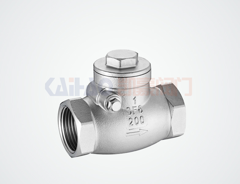 止回閥安裝需要注意些什么？